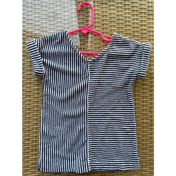 Vineyard Vines Girls Toddler 2T Stripe Terry Towel Swim Cover-Up Dress - Picture 3 of 6